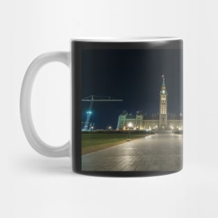 Canada's Parliament Buildings at night Mug